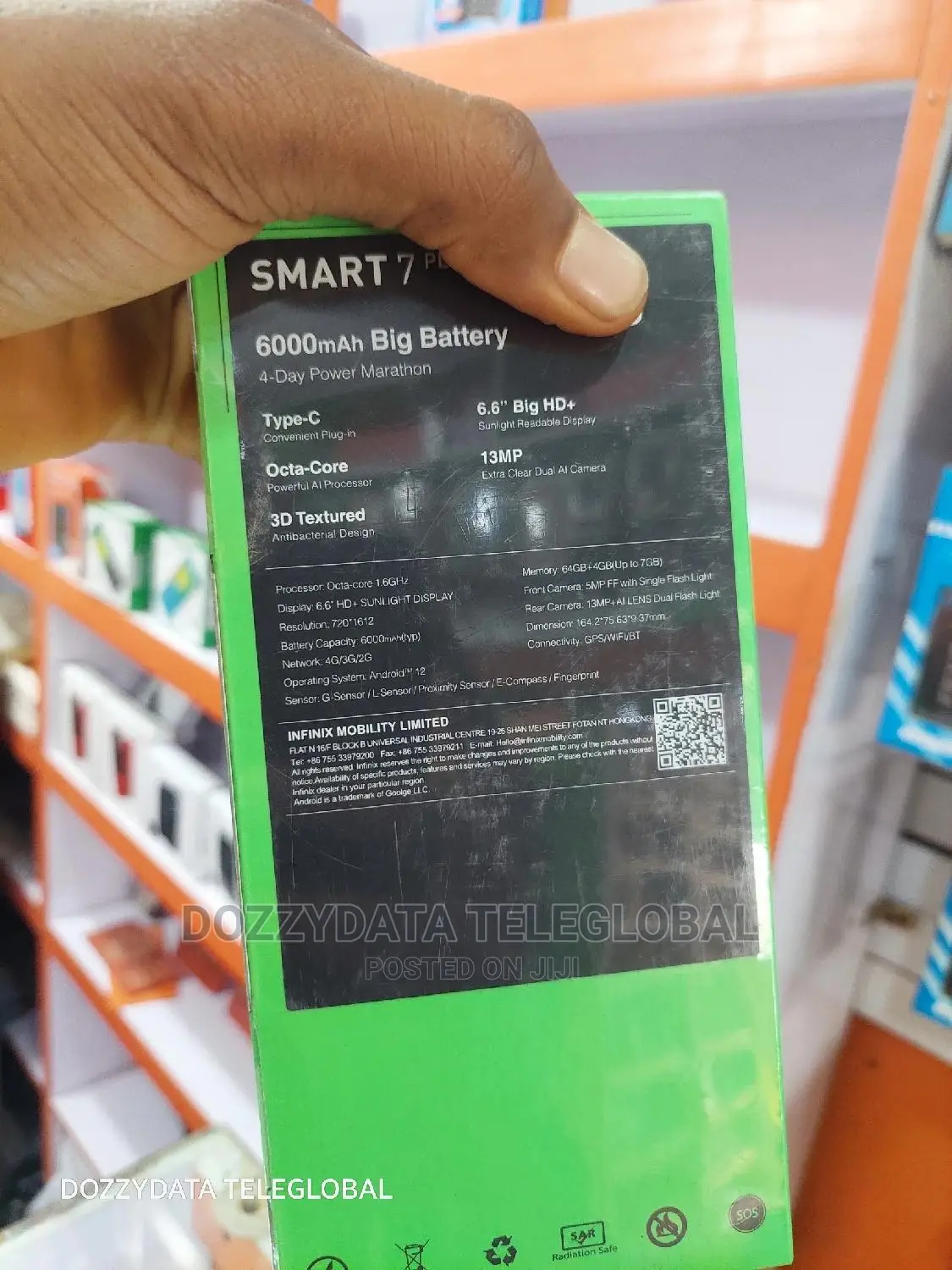 New Infinix Smart 7 Plus 64 GB