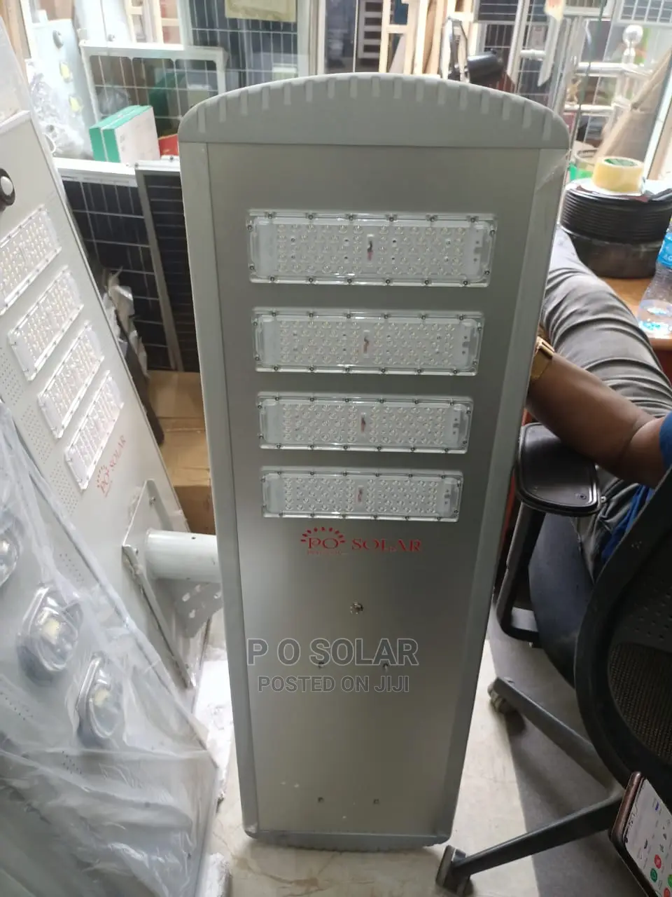 P O Solar Street Light All In One Solar Street Light 4line