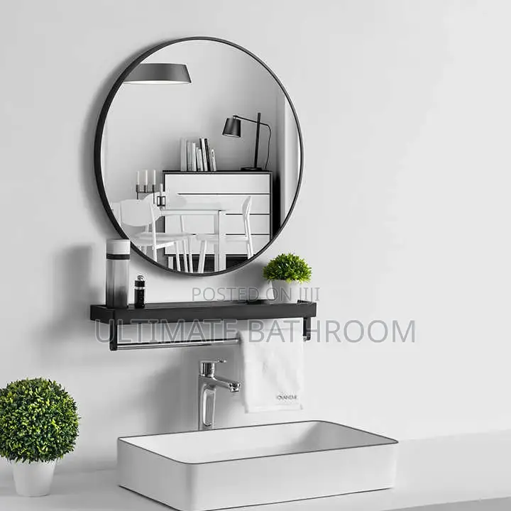 Bathroom Mirror With Shelf