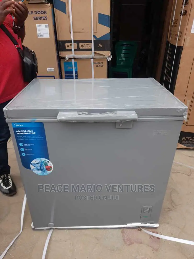 Original Midea Deep Freezer 200l With 2,Years Warranty