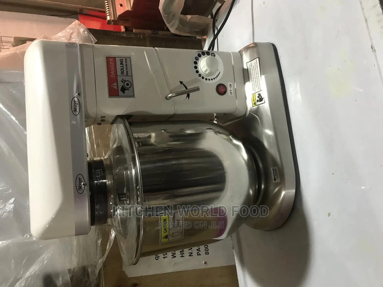 Industrial 10liter Table Top Cake Mixer