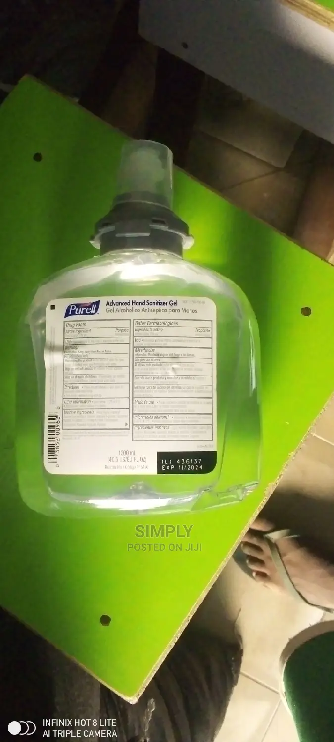 Purell Hand Sanitizer Gel 1200ml