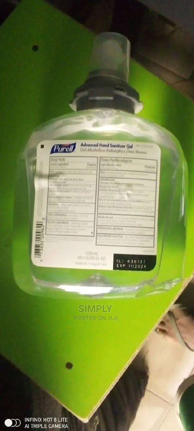 Purell Hand Sanitizer Gel 1200ml