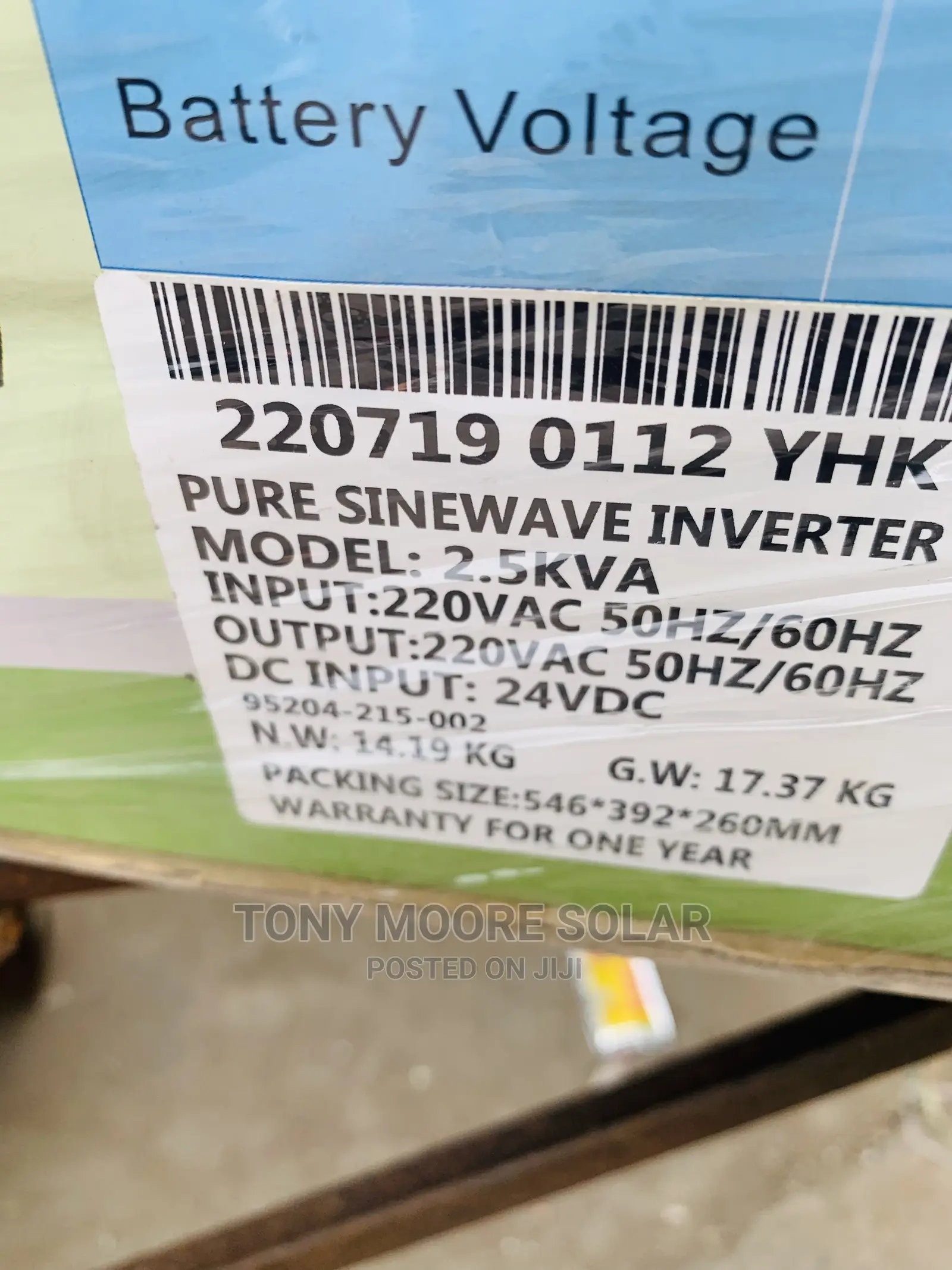 2.5kva 24v Yohako Inverter