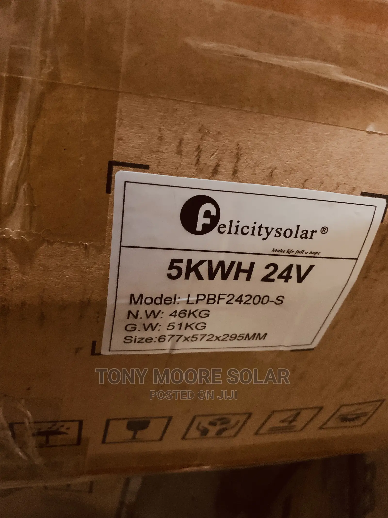 Ion Felicity Lithium Battery 5kwh 24v