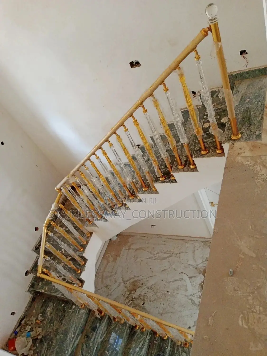 Aluminium Crystal Handrail