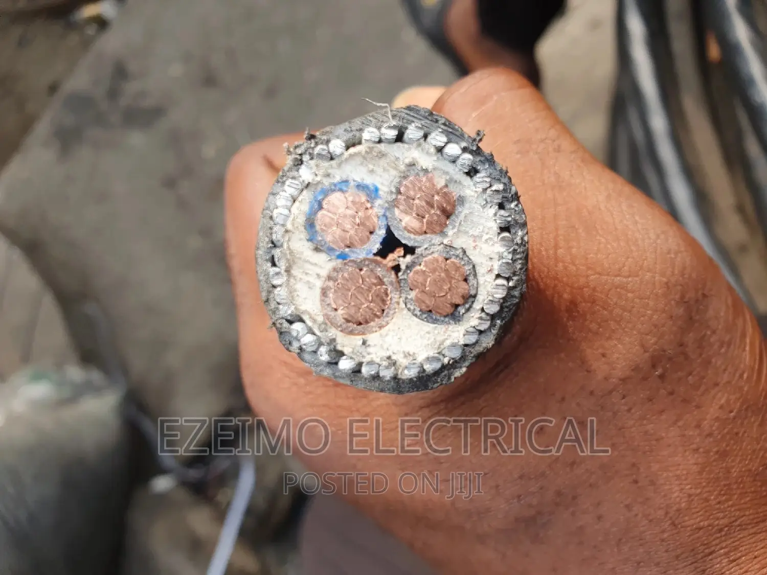 25mm 4xcore Armoured Cable