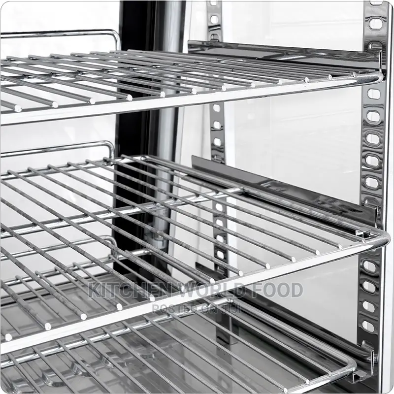 Snack Display Warmer Black