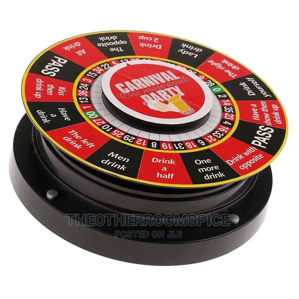 Adult Drinking Turntable Club Party Fun Game
