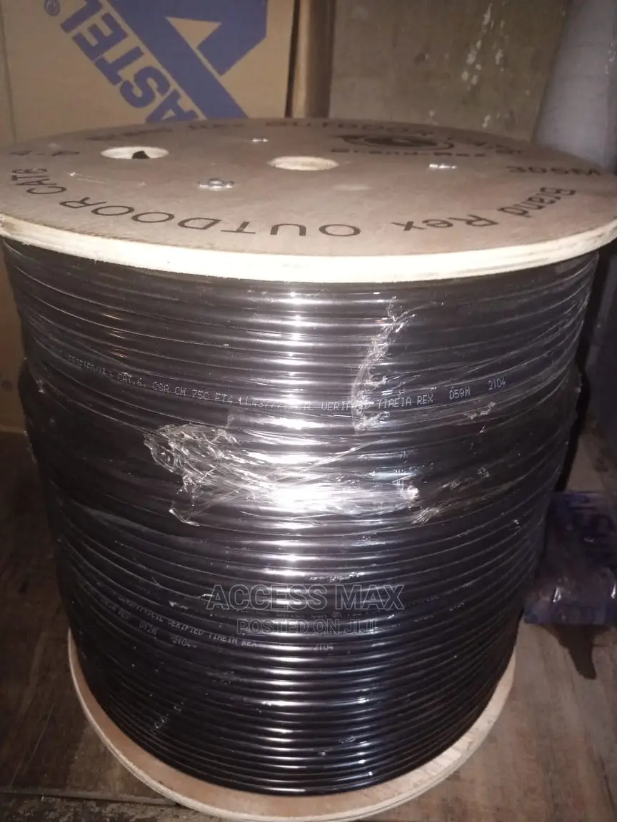 90/ Copper..Network Cable Cat6 Outdoor Pure Copper By 305m