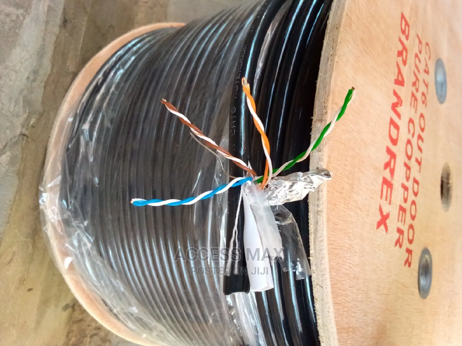 90/ Copper..Network Cable Cat6 Outdoor Pure Copper By 305m