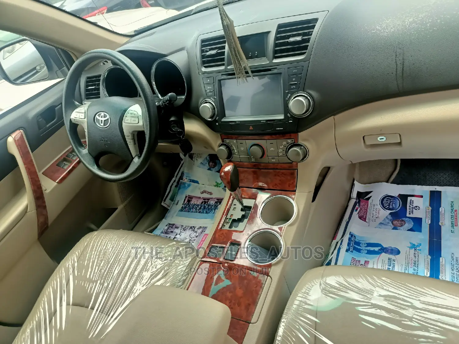 Toyota Highlander Sport 4x4 2009 White