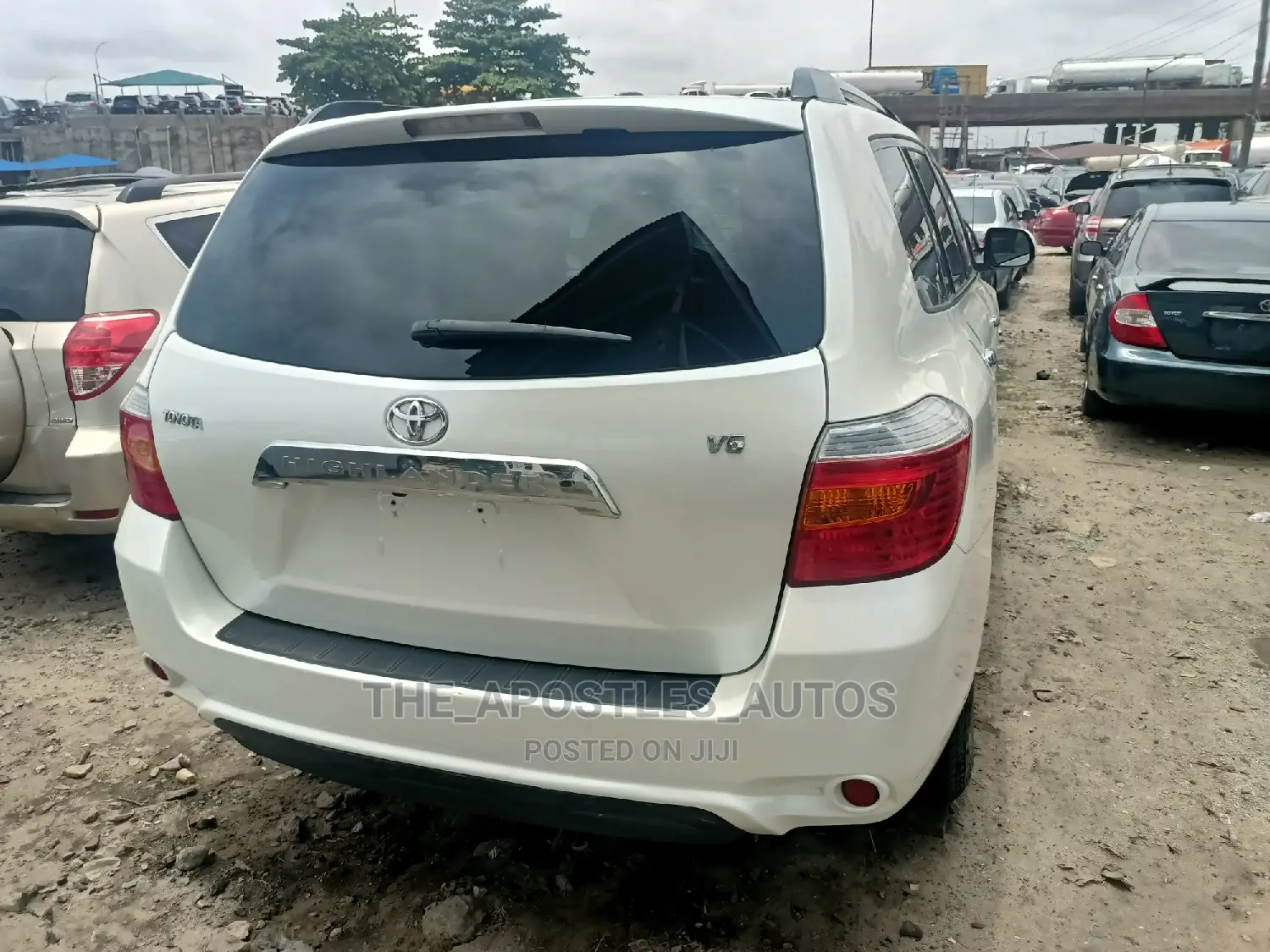 Toyota Highlander Sport 4x4 2009 White