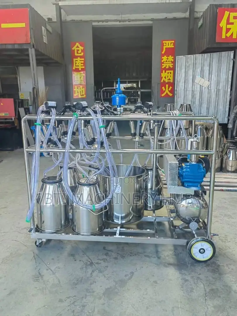Mobile 5-cow Milking Parlour
