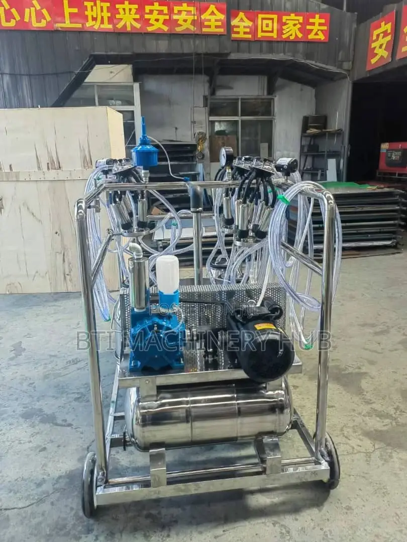 Mobile 5-cow Milking Parlour