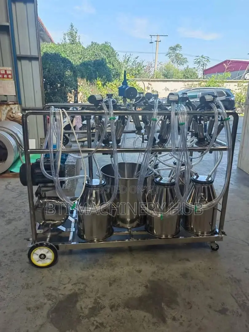 Mobile 5-cow Milking Parlour