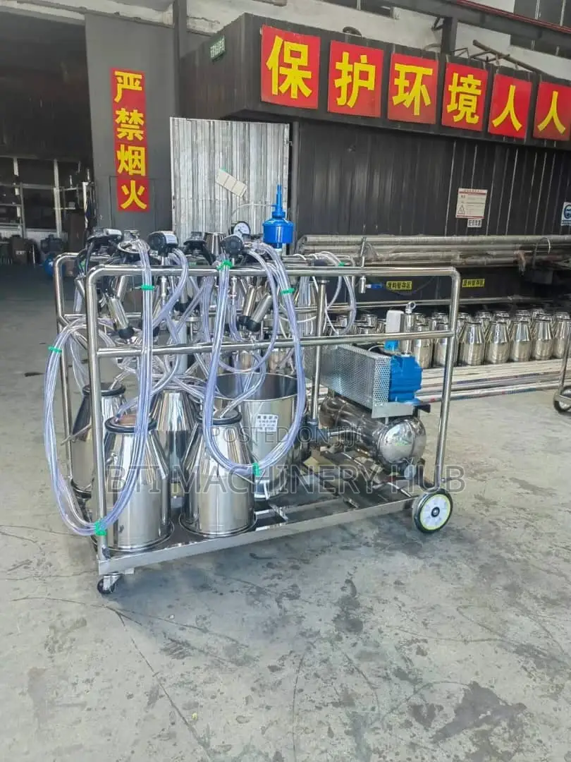 Mobile 5-cow Milking Parlour