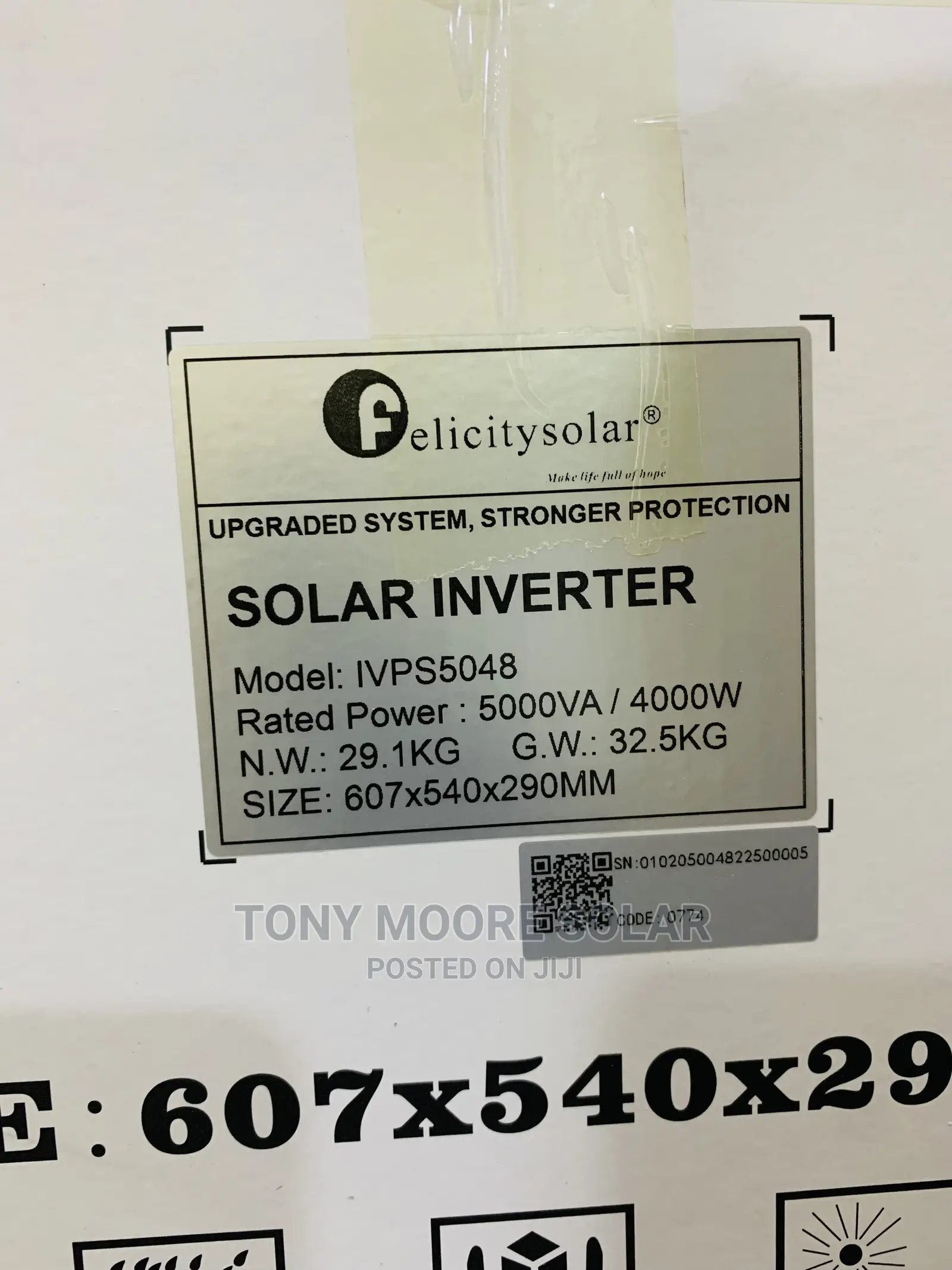 Felicity 5kva 48v Inverter