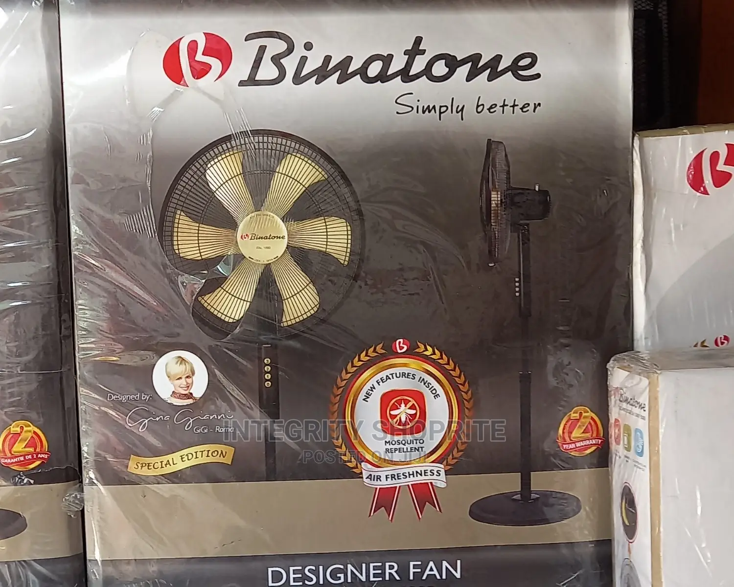 Binatone Elegant Design Stand Fan - ITAL 1660