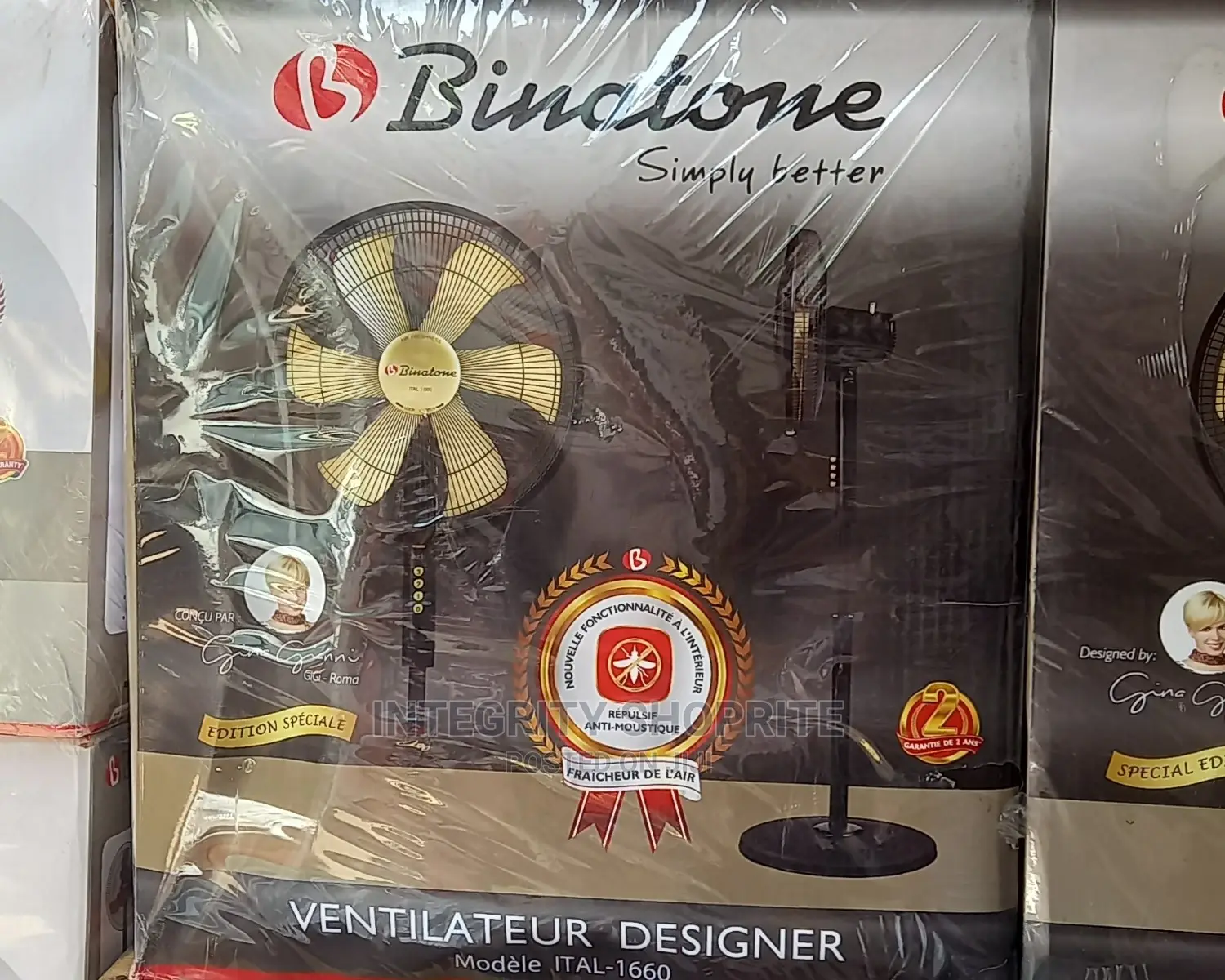 Binatone Elegant Design Stand Fan - ITAL 1660