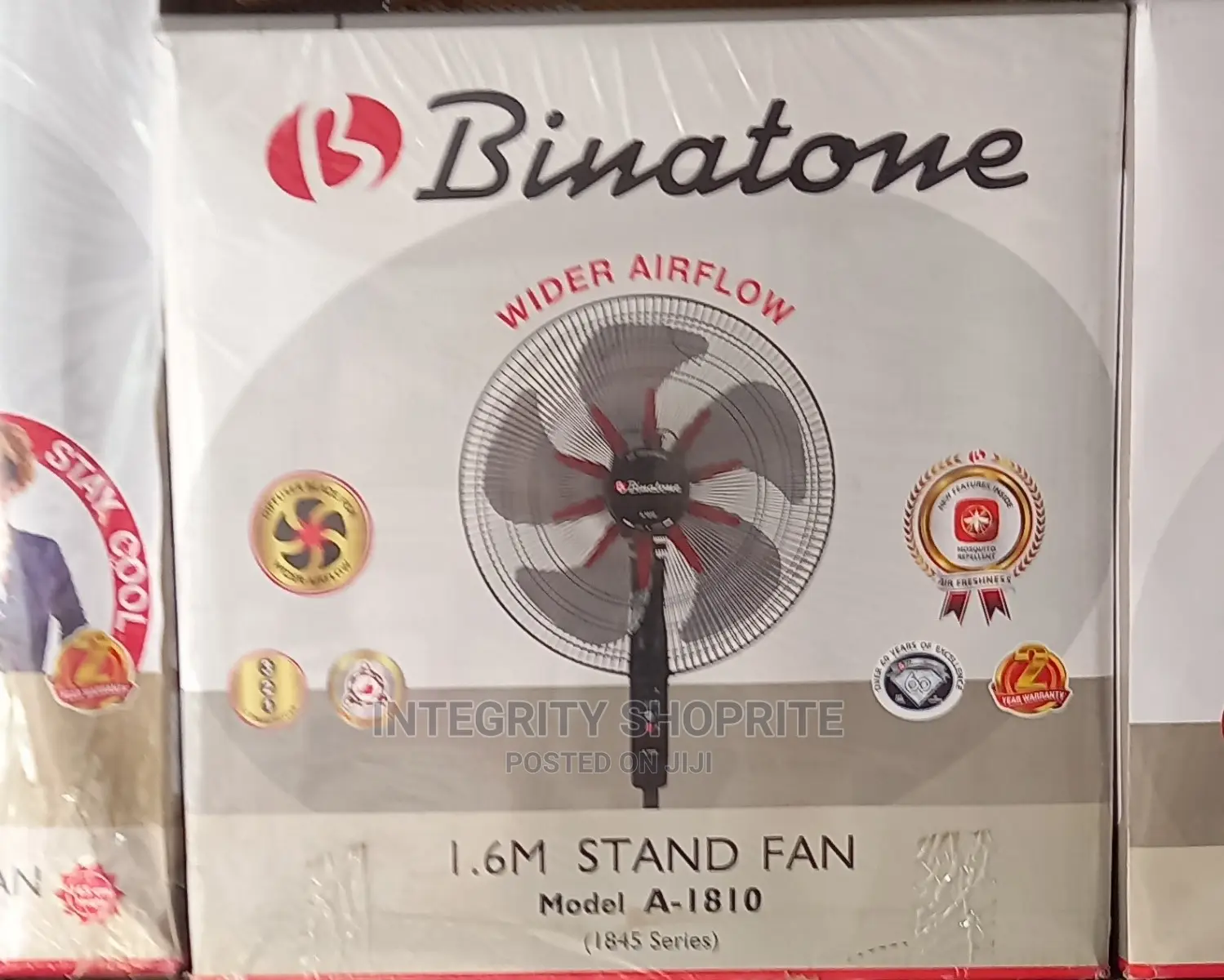 Binatone 1.6M Stand Fan Mode a-1810