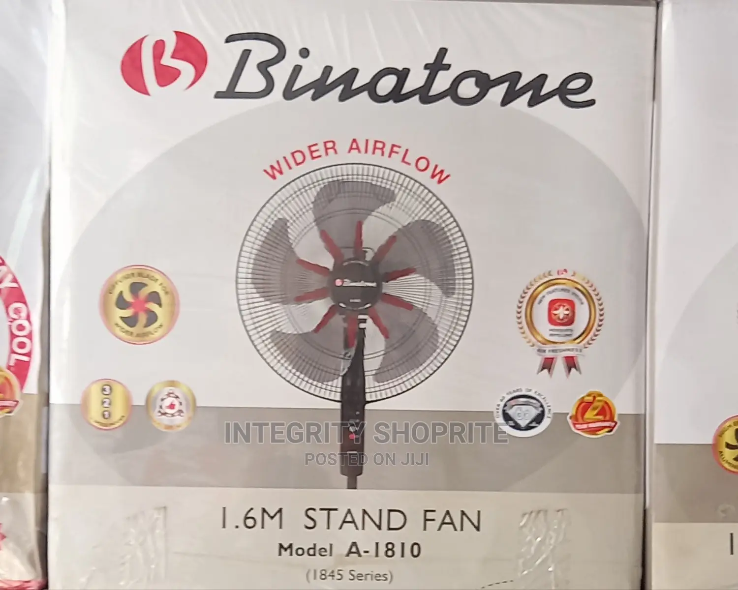 Binatone 1.6M Stand Fan Mode a-1810