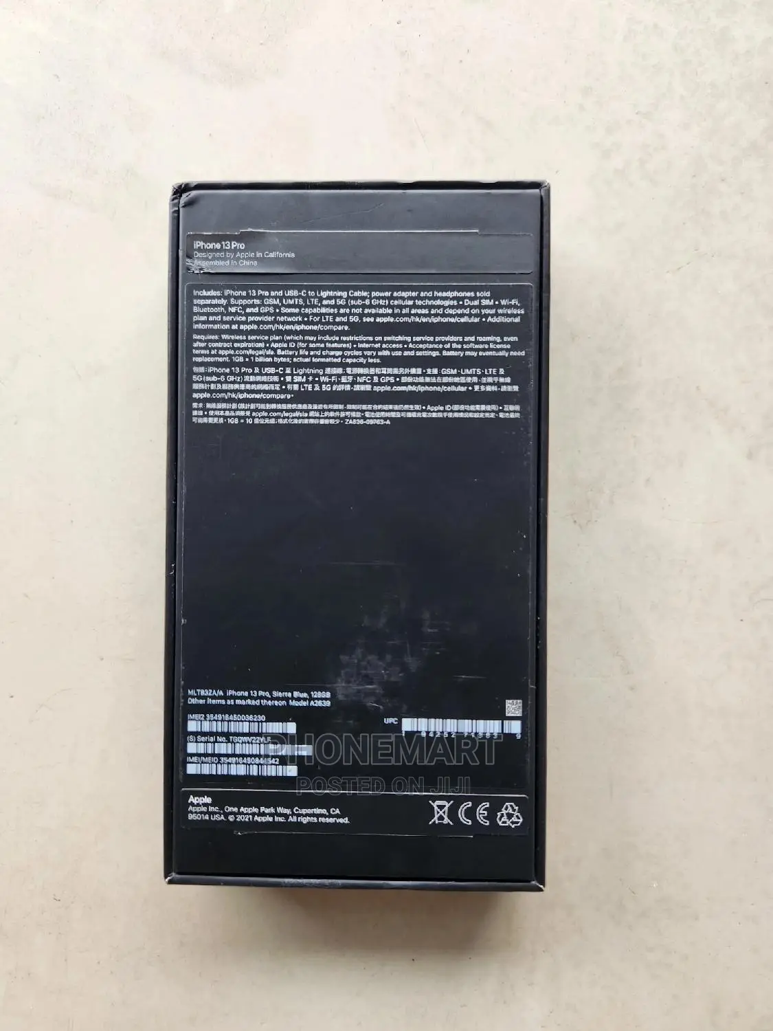 New Apple iPhone 13 Pro Max 128 GB Blue