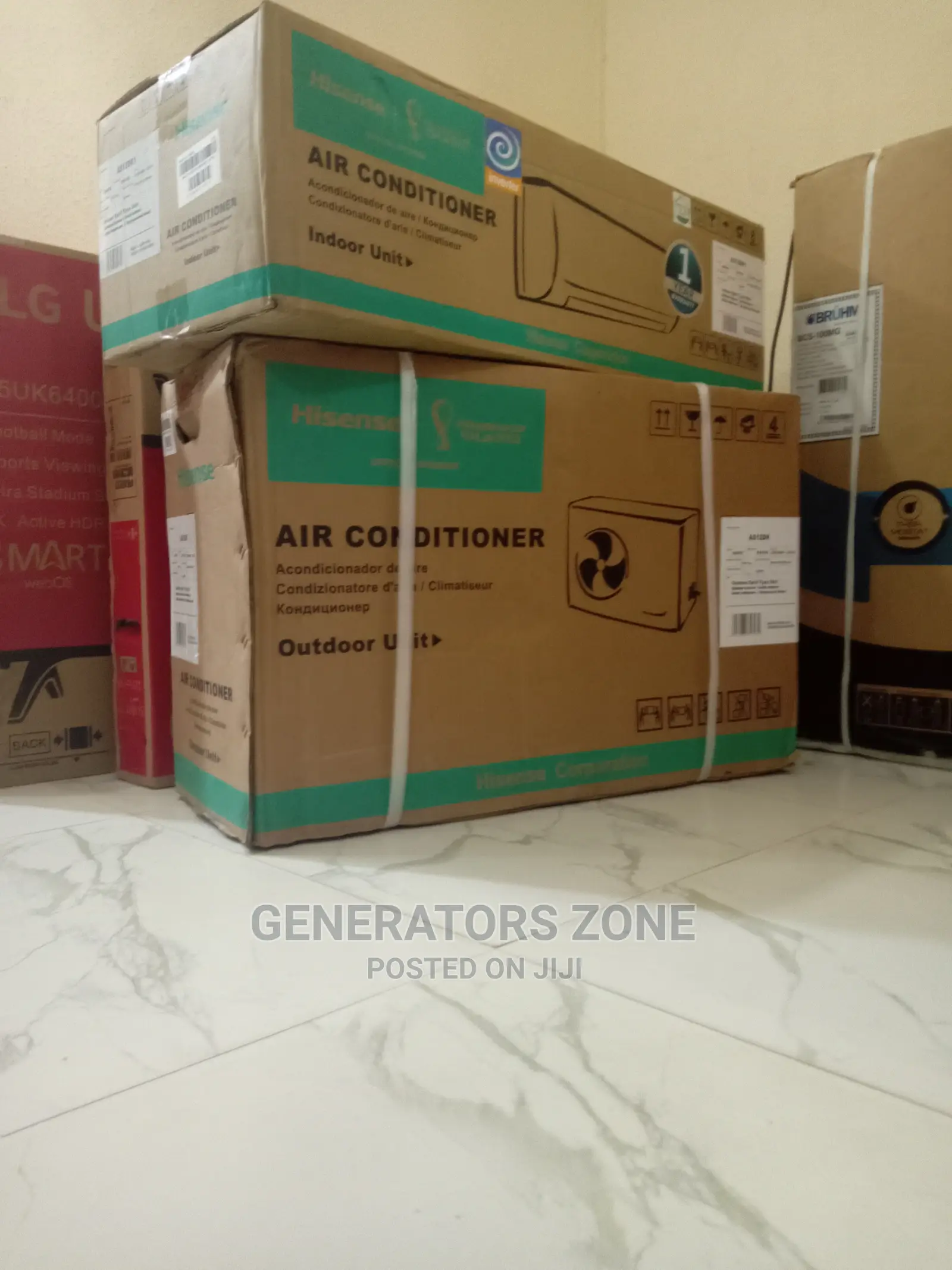 1.5hp Brand New Hisense Inverter a/C As12dk1
