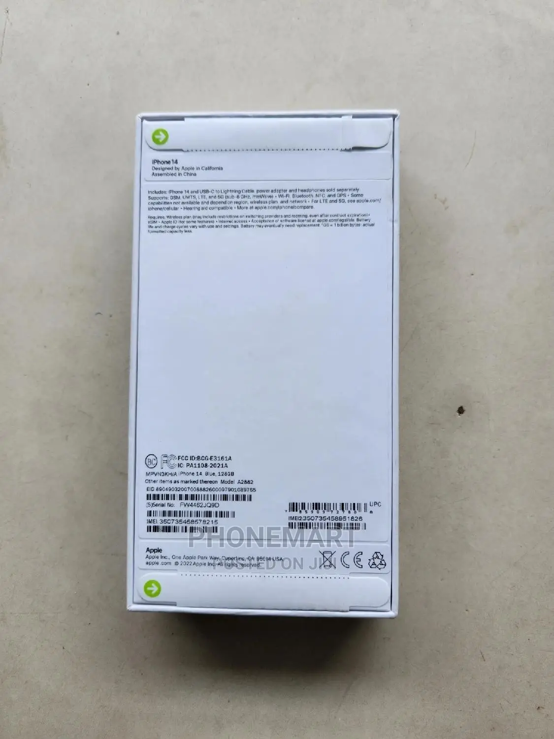 New Apple iPhone 14 128 GB Purple