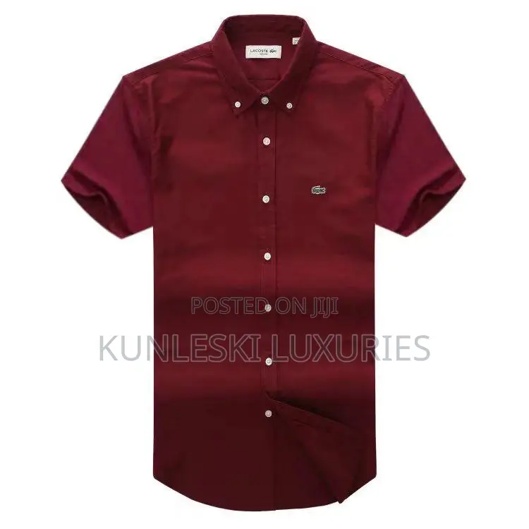 Original Lacoste Short Sleeve Shirt For Men