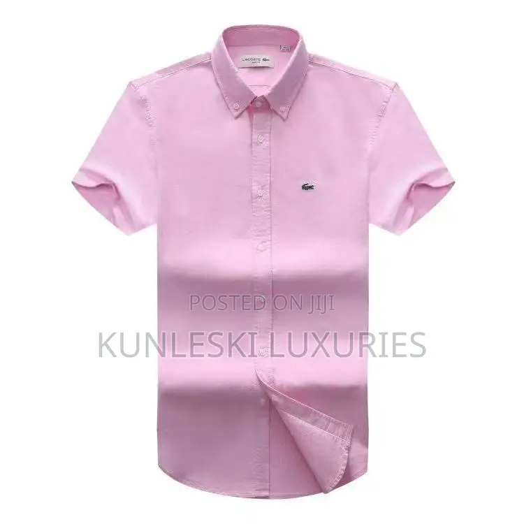 Original Lacoste Short Sleeve Shirt For Men