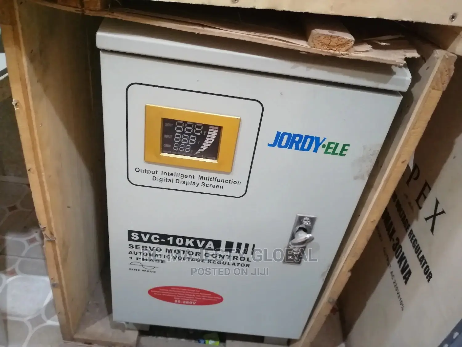 Jordy Ell 10kva Single Phase Industrial Stabilizer