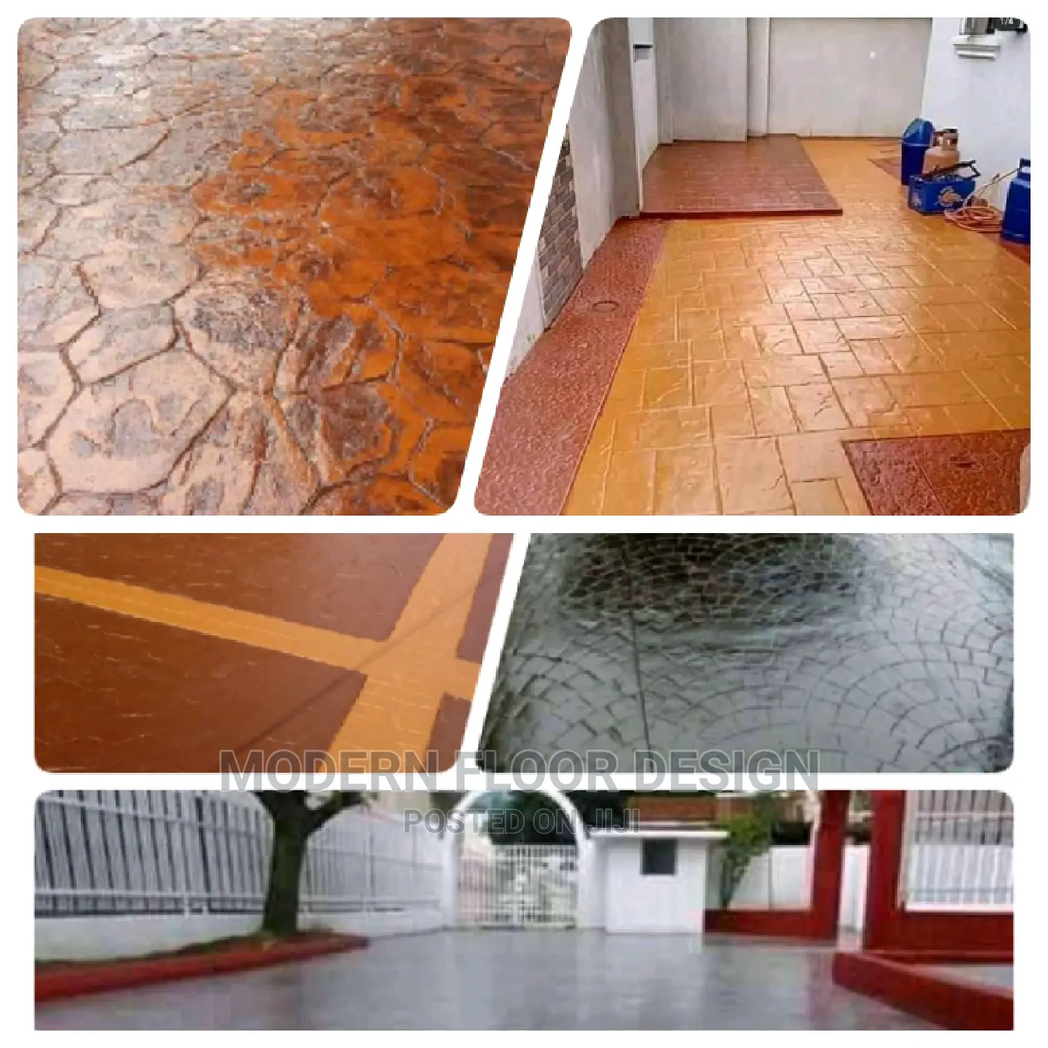 Trevor Modern Stamps Floor