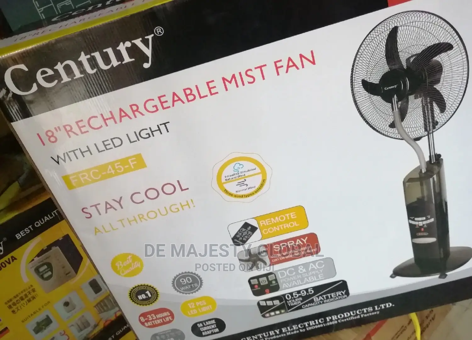 Century 18inchs Mist Fan