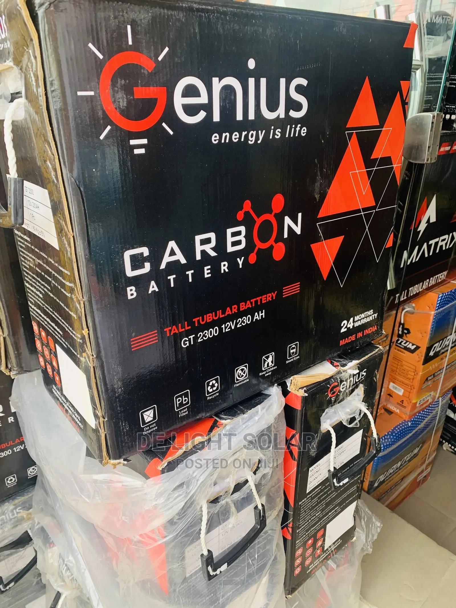 230ah Genius Tubular Battery