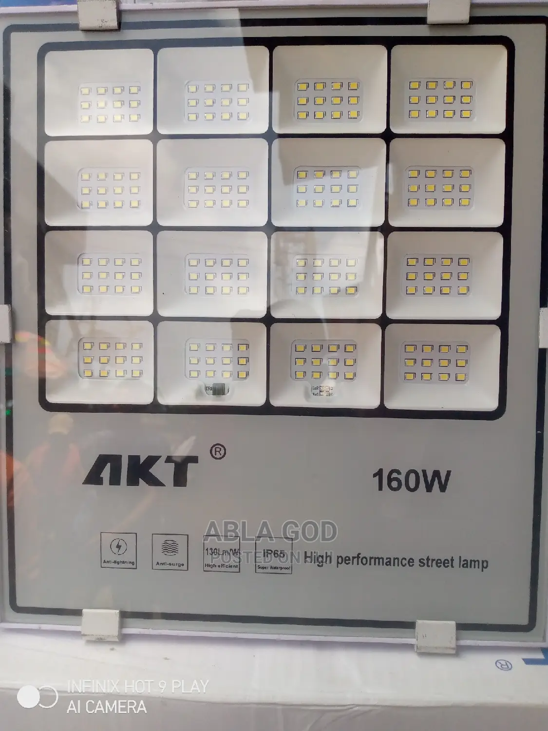160W AKT Solar Street Light,