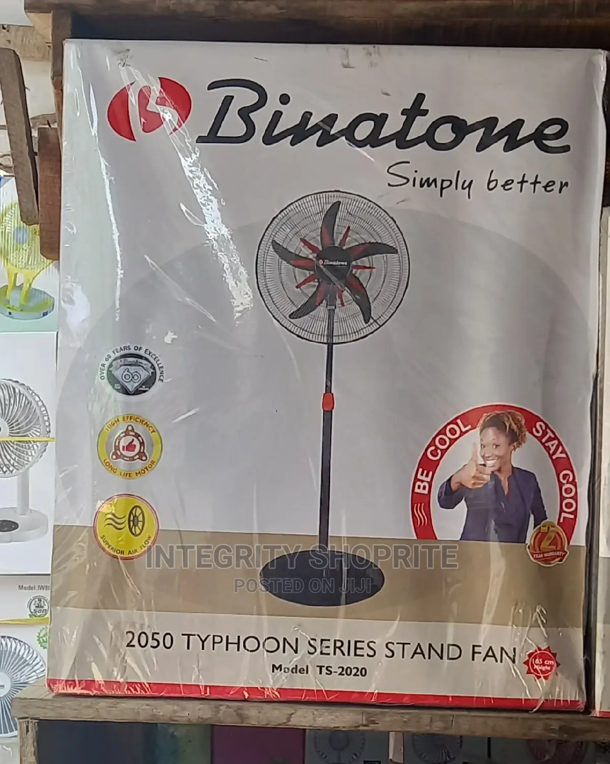 Binatone Typhoon Series 20 Inches Stand Fan TS-2020