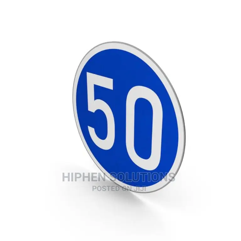 Speed Limit Sign 50 Mph