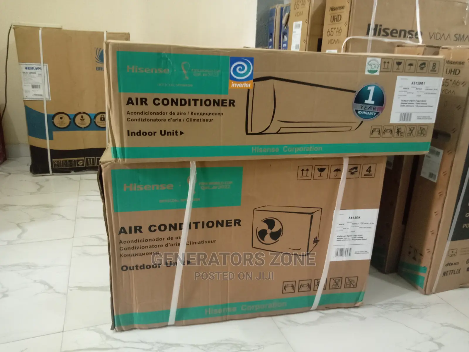 Brand New Hisense 1,5hp a/C (Inverter)