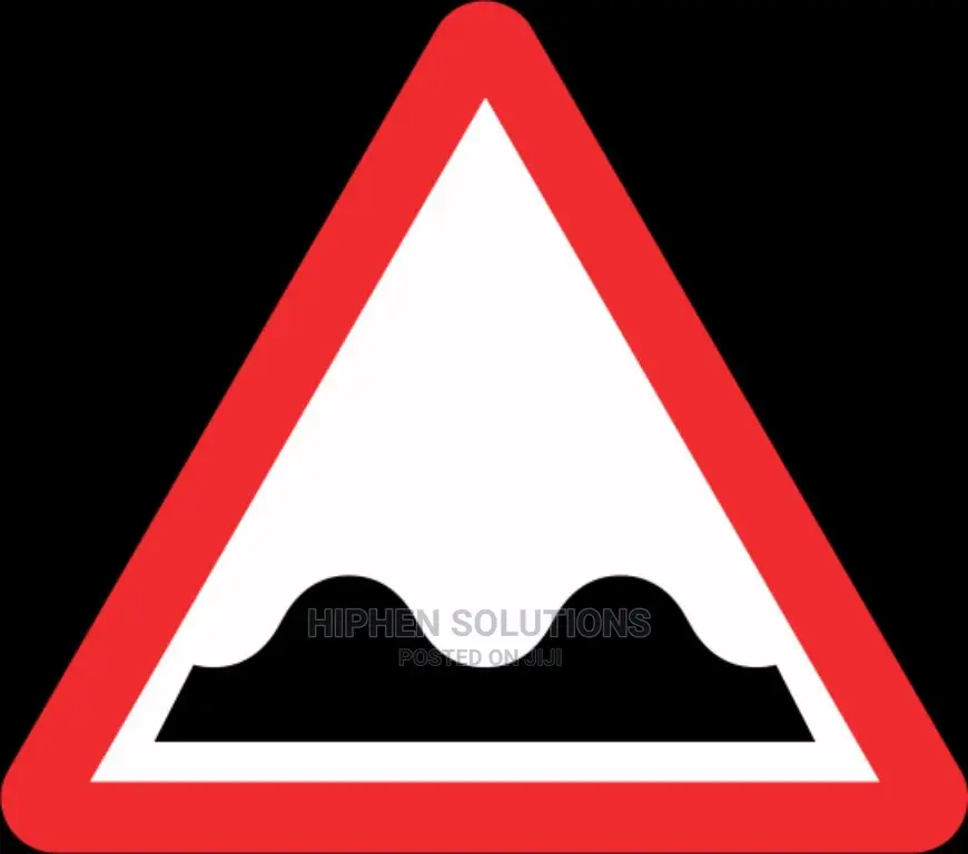 Road Signs - Warning Sign - Uneven Road
