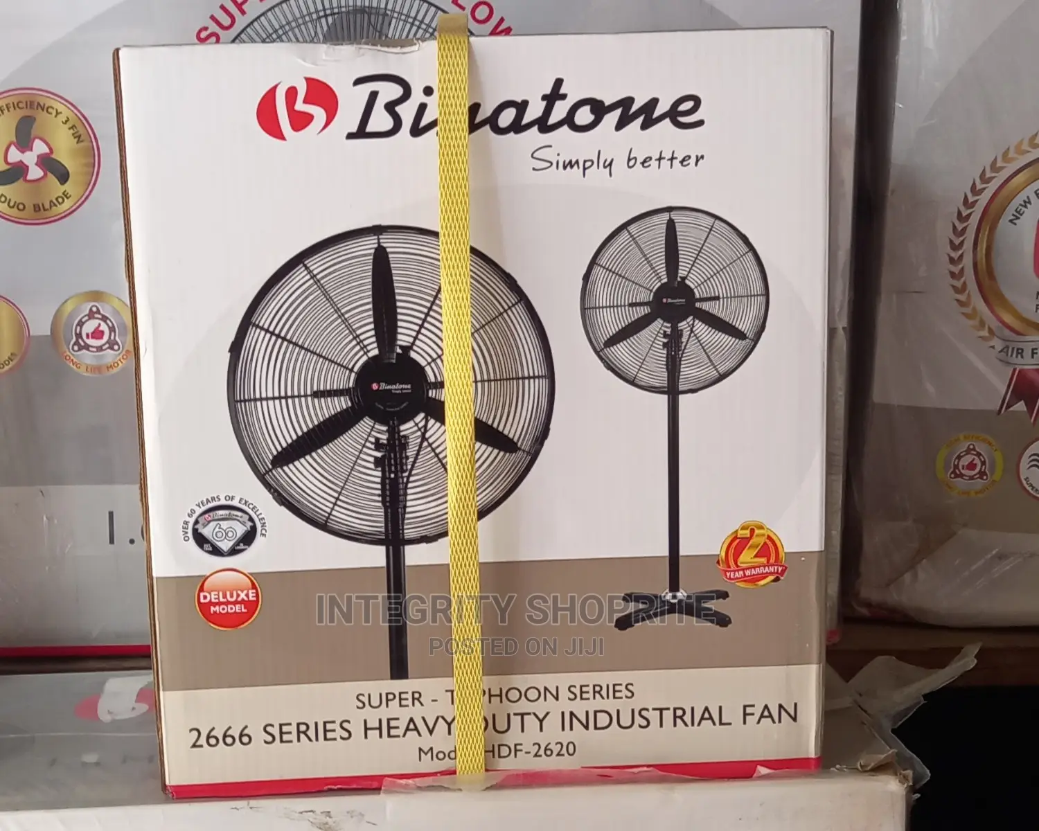 Binatone Heavy Duty Industrial Fan 26 Inch HDF-2620