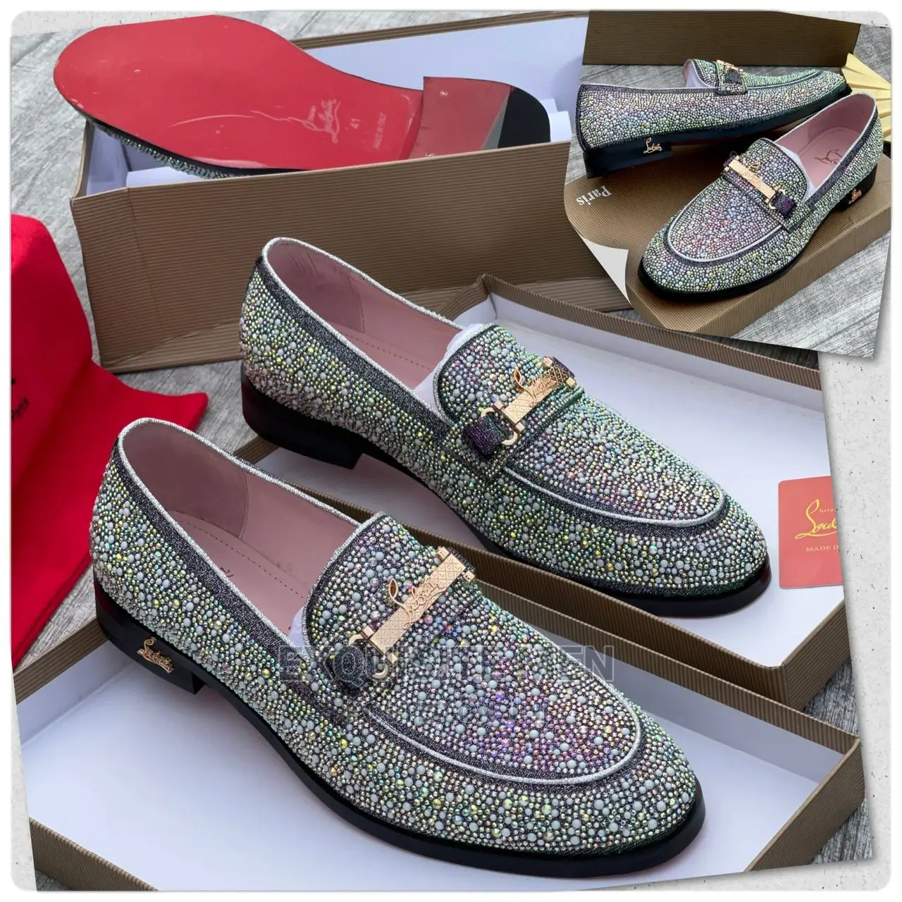 Quality Faragamo Shiny Shoes for Men