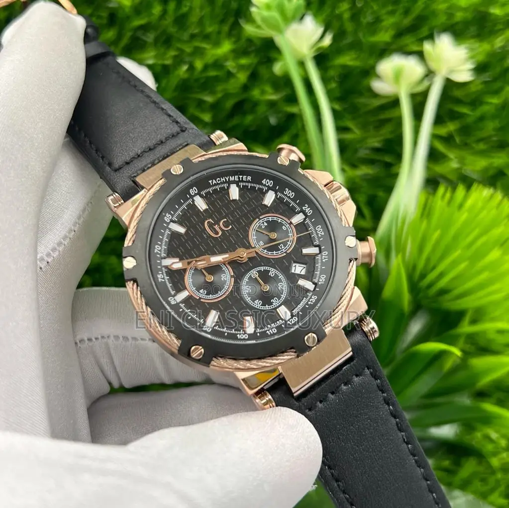 Quality Leather Wristwatch for Men