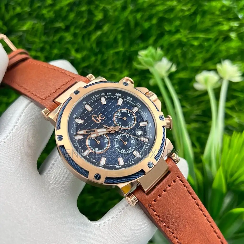 Quality Leather Wristwatch for Men