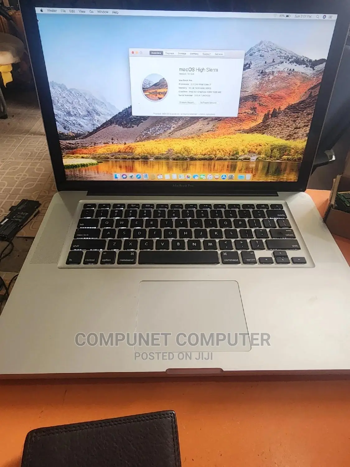 Laptop Apple MacBook 2012 16GB Intel Core I7 HDD 1T