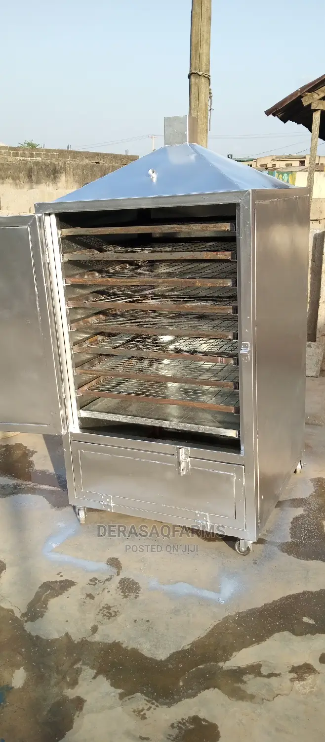 Smoking Kin for Fish Powered by Gas Charcoal 4rm Derasaqfarm