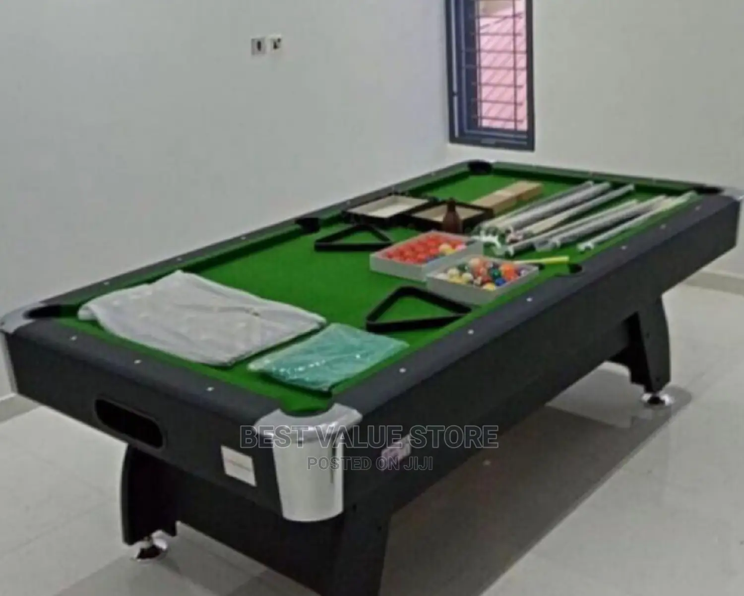 8ft Snooker Board With Double Accessories
