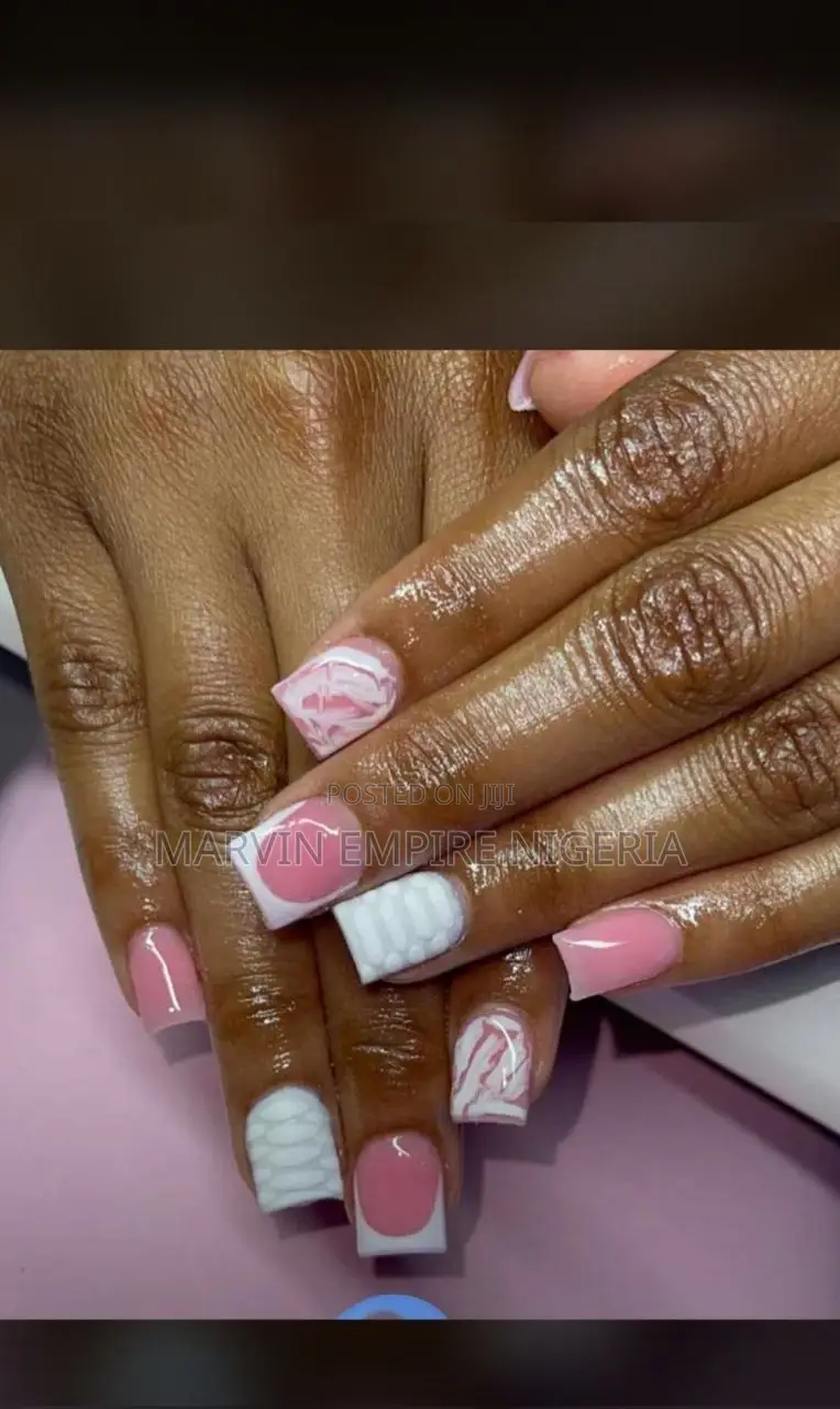 Beautiful Acrylic and Stick on Nails