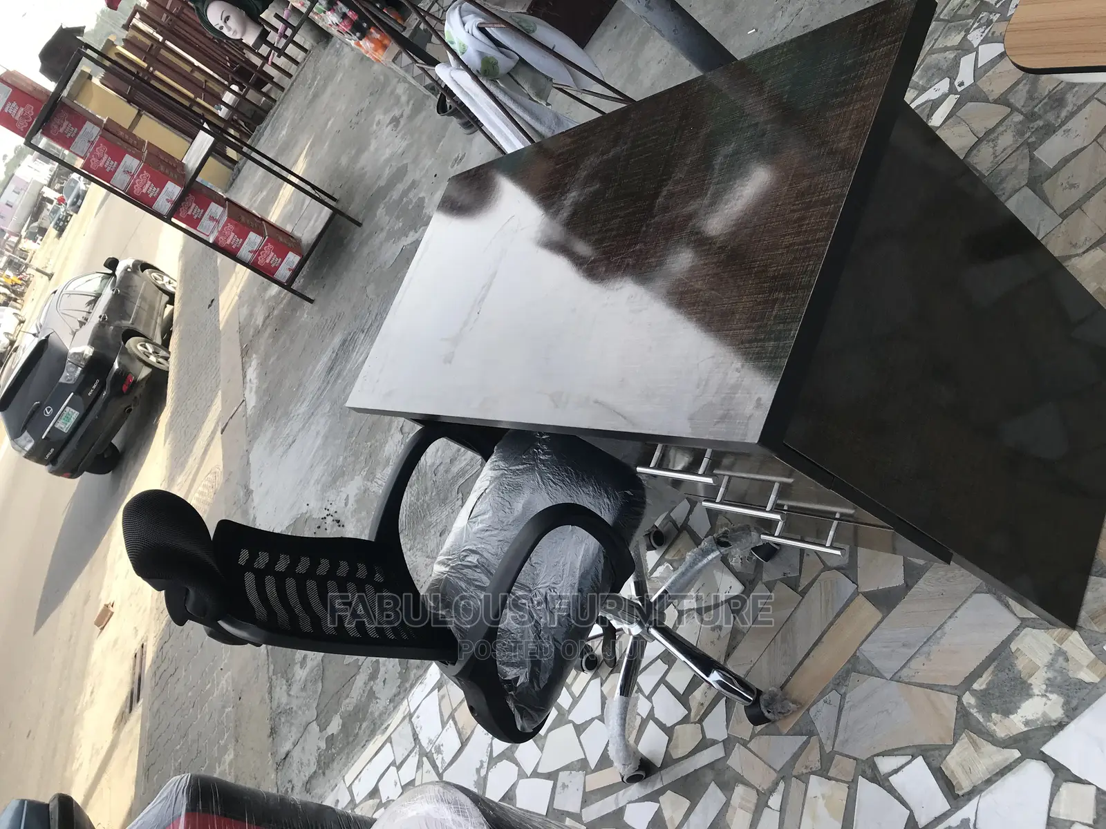 Office Table and Chair Set