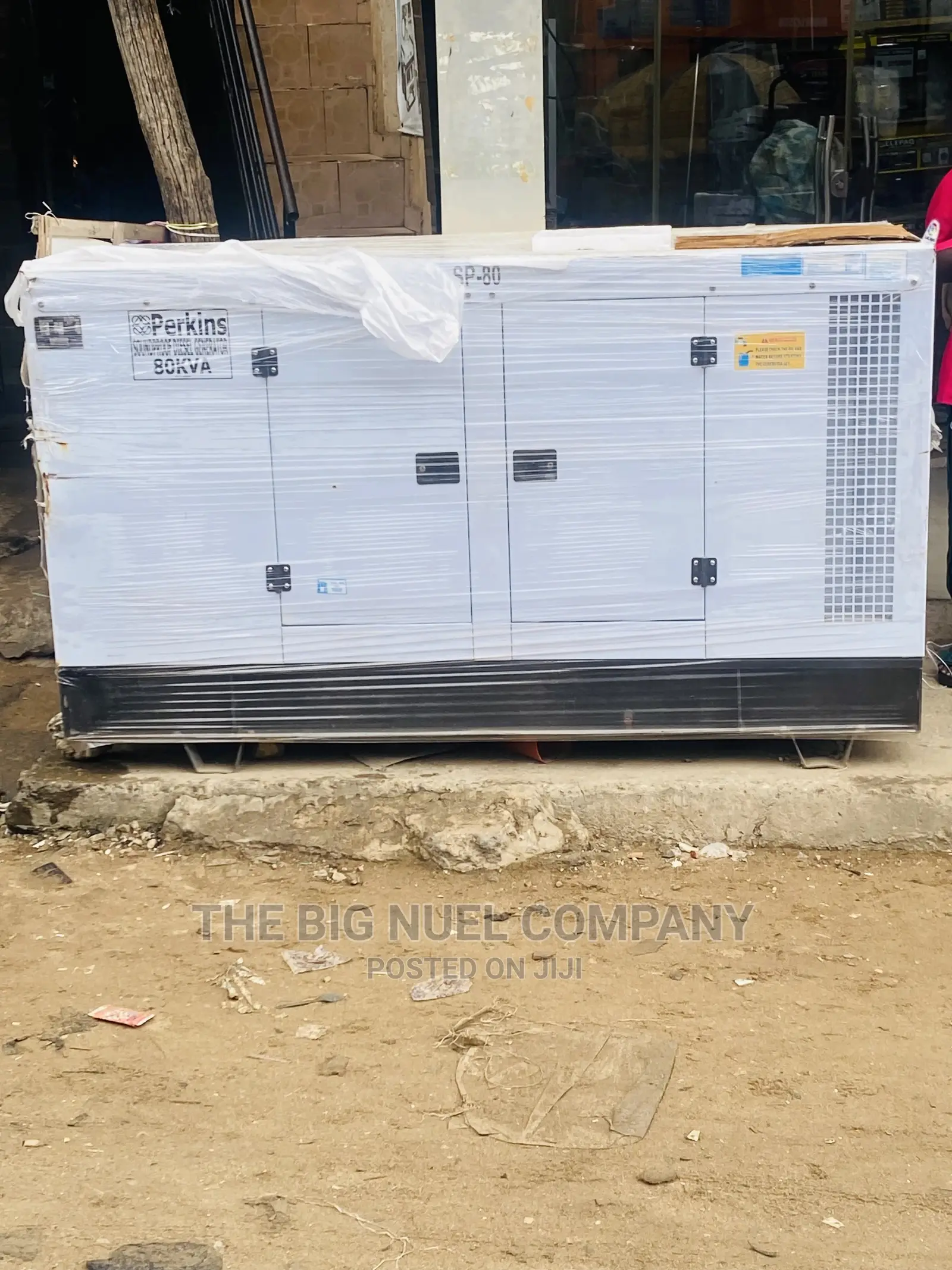 Quality and Standard Soundproof Diesel Generator80kv